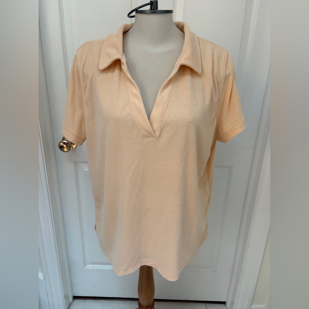 H&M Peach Short Sleeve Top
